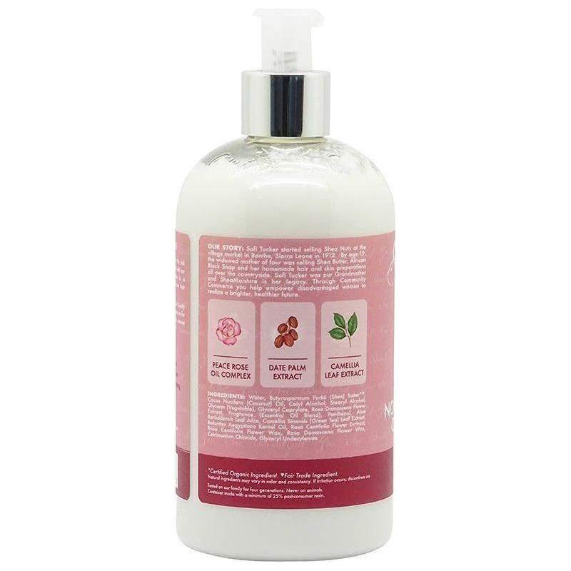 Shea Moisture Peace Rose Oil Complex Nourish & Silken Conditioner 384ml - gtworld.de
