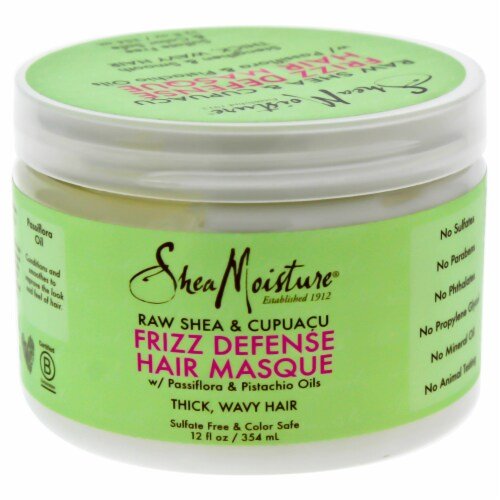 Shea Moisture Raw Shea & Cupuacu Frizz Defense Masque 12oz - gtworld.de