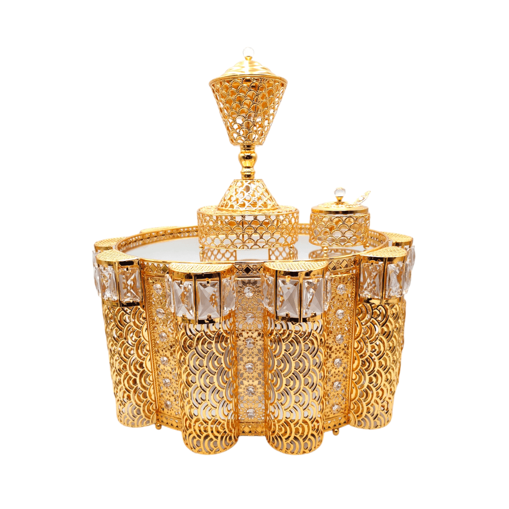 Shewhat 5pcs Rekebot Set Oval 1 (Gold & Silver) - gtworld.de