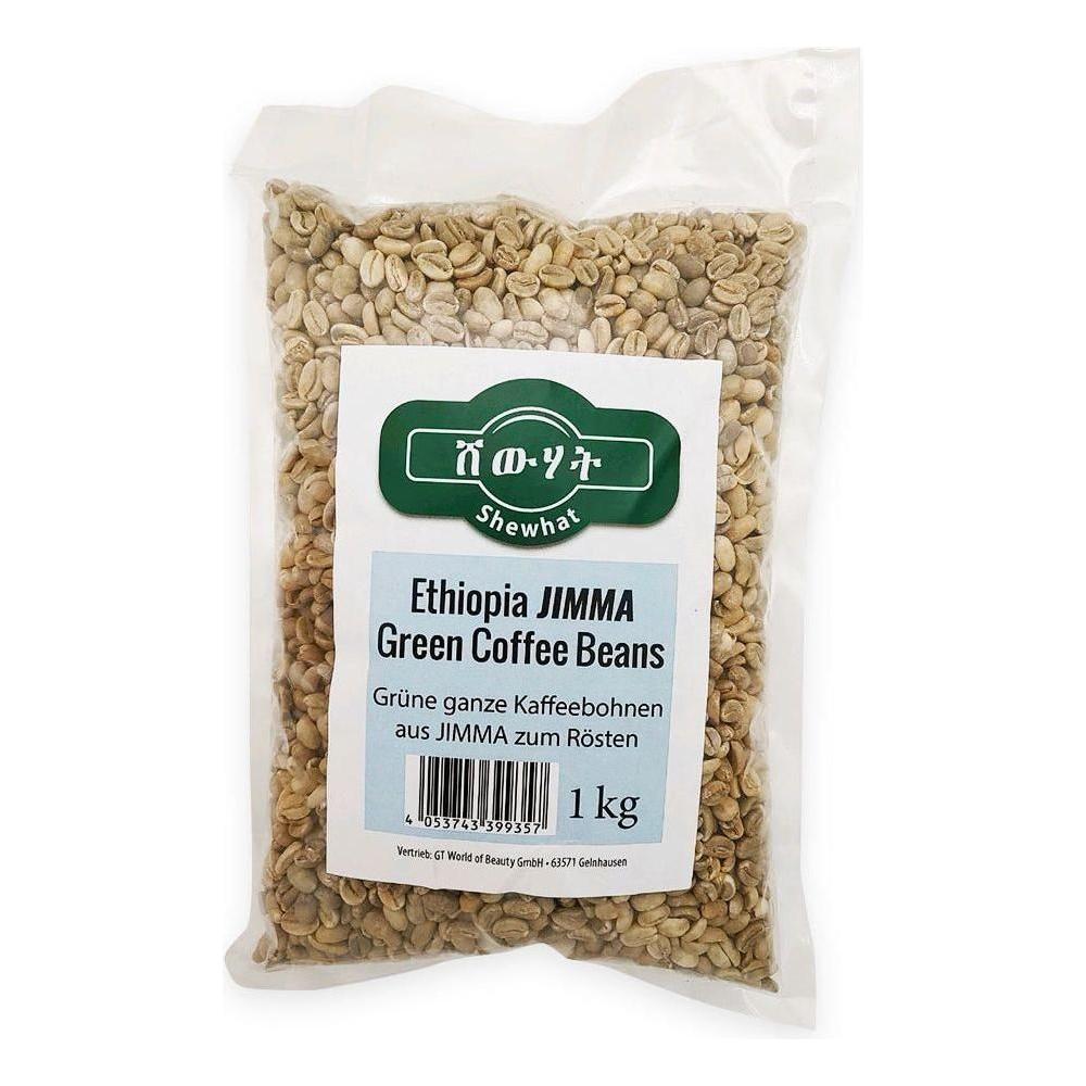 Shewhat Coffee Ethiopia Green Jimma 1kg - gtworld.de