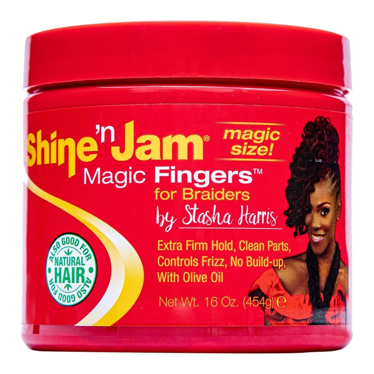 Shine - n - Jam - Magic Fingers Gel for Braids 8/16 OZ - gtworld.de