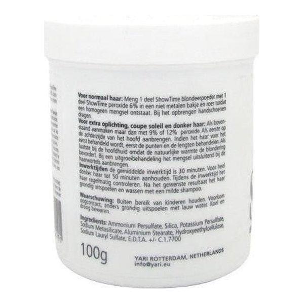 ShowTime Ultra Light Peroxide Blonder Powder 100g - Gtworld.de