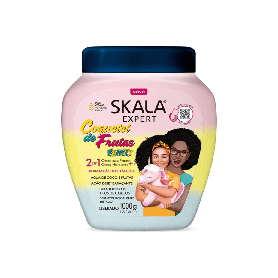 SKALA Coquetel de Frutas Hair Cream Hair Treatment Conditioning (1000g) - gtworld.de