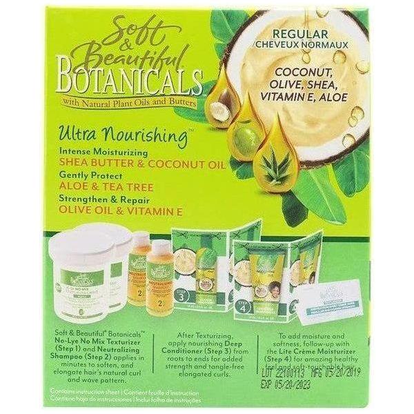 Soft and Beautiful Botanicals No - Lye No Mix Texturizer Regular 2 Applications - Gtworld.de