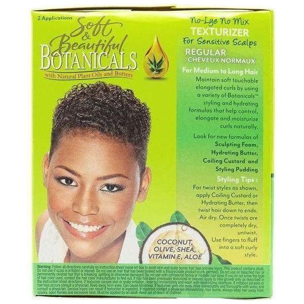 Soft and Beautiful Botanicals No - Lye No Mix Texturizer Regular 2 Applications - Gtworld.de