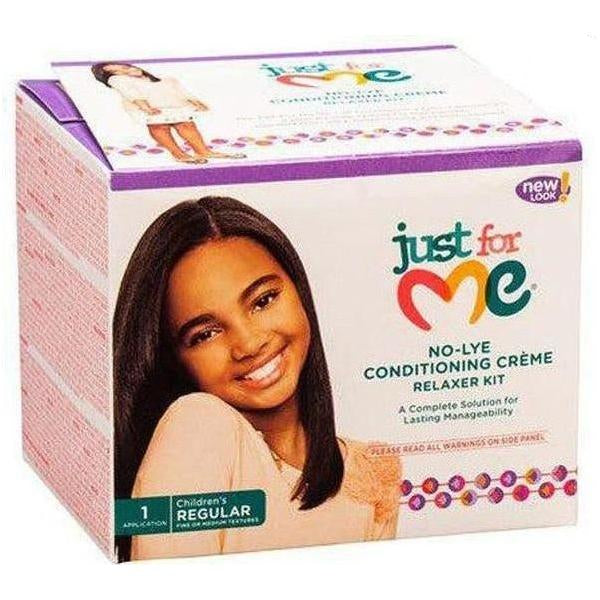Soft and beautiful just for me! No - Lye Conditioning Creme Relaxer Kit Regular - Gtworld.de