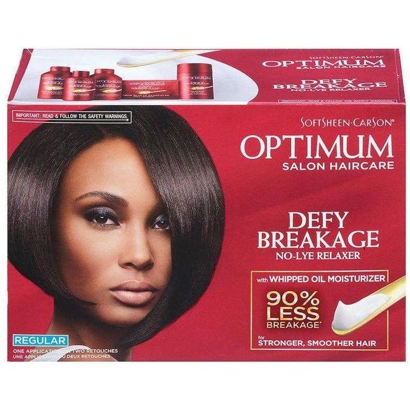 SoftSheen Carson Optimum Care Salon Collection No Lye Relaxer 1 Application, Regular - gtworld.de