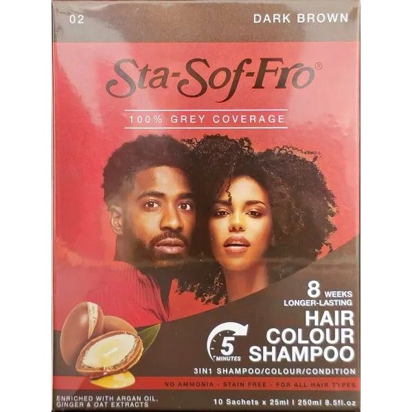 Sta Sof Fro Hair Color Shampoo 25ml x10 sachets - gtworld.de