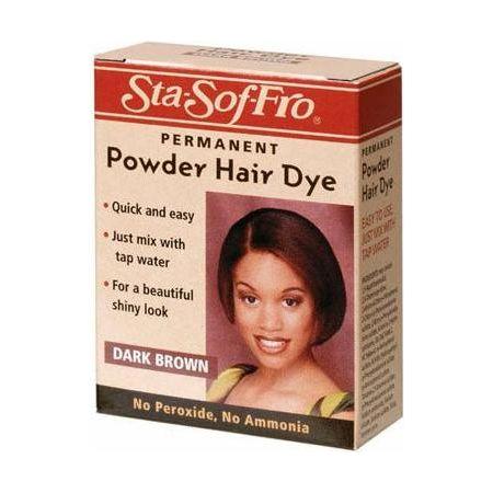 Sta - Sof - Fro Powder Hair Dye - Dark Brown - gtworld.de