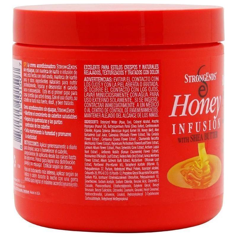 StrongEnds Honey Infusion with Shea Butter Leave - In Conditioner Repair & Detangle Cream 453g - Gtworld.de