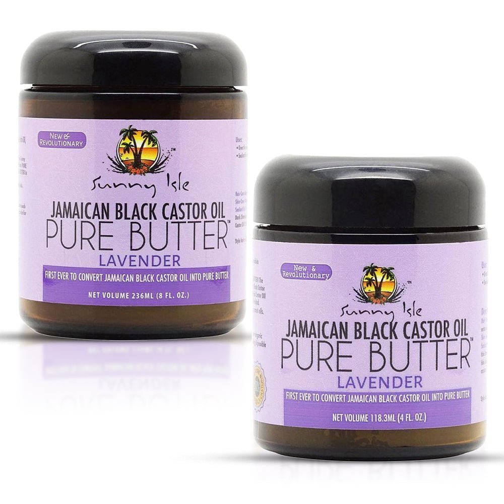 Sunny Isle Jamaican Black Castor Oil Pure Butter Lavender 118/236ml - gtworld.de