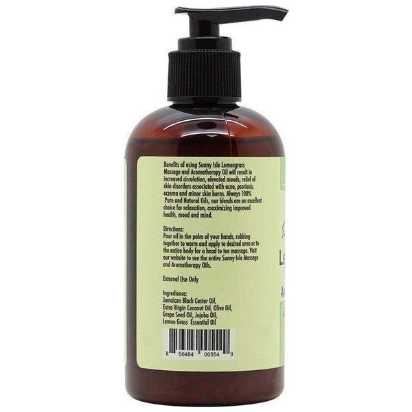 Sunny Isle Lemon Grass Massage and Aromatherapy Oil 236ml - Gtworld.de
