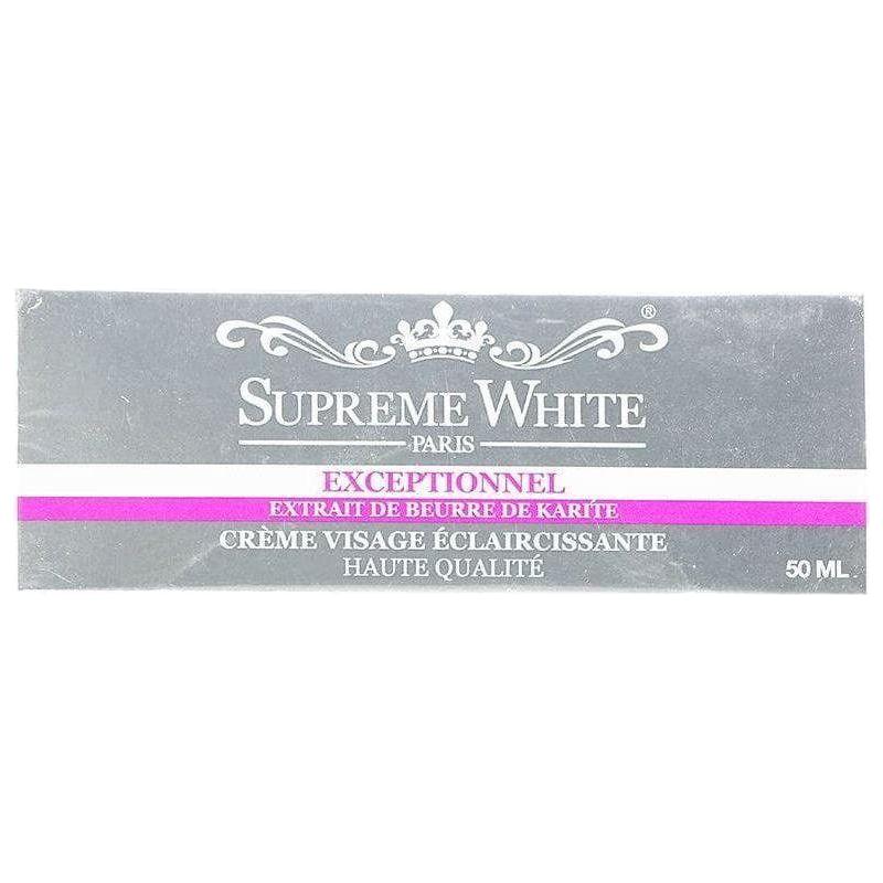 Supreme White Exceptional Shea Butter Extract Face Cream Toning 50ml - Gtworld.de