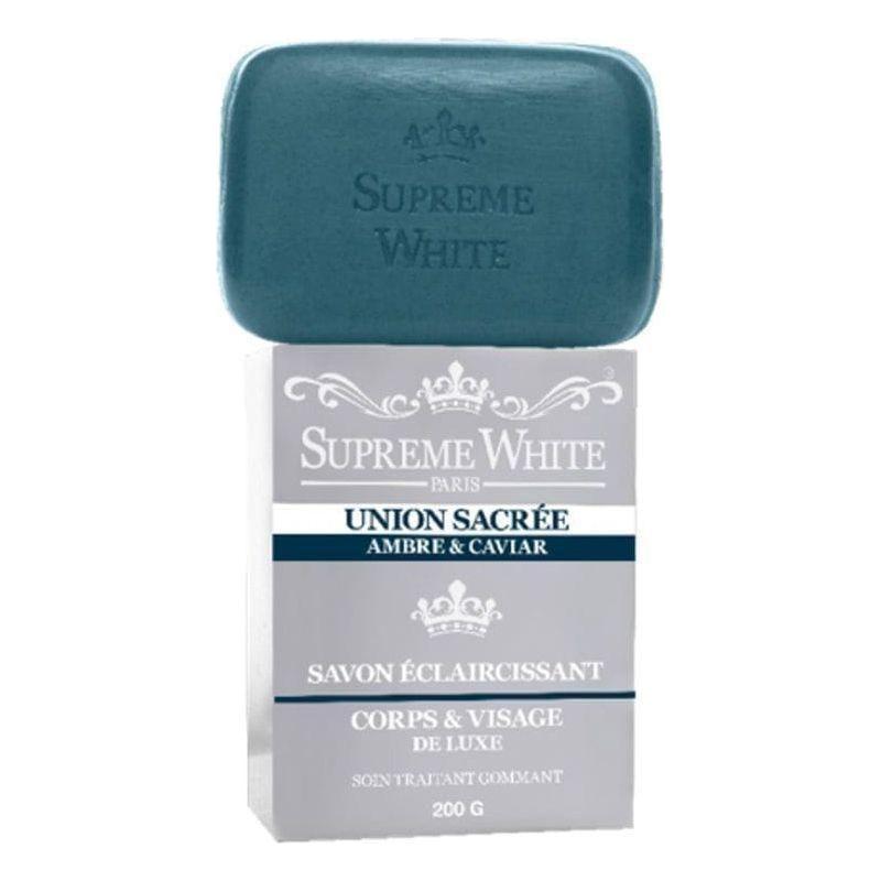 Supreme White Sacred Union Amber & Caviar Toning Soap Face & Body 200g - gtworld.de