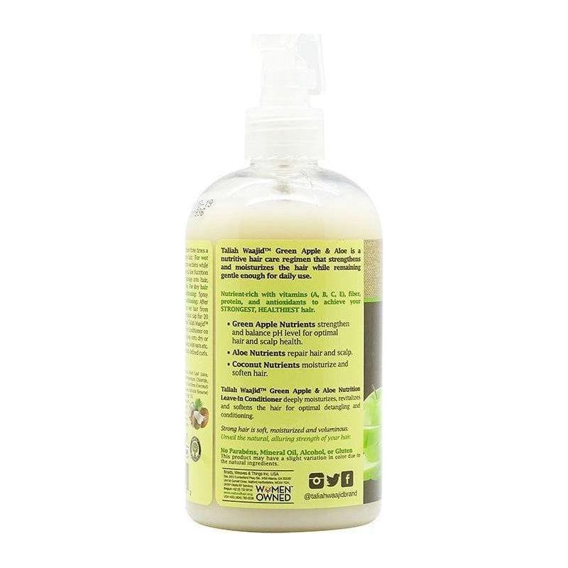 Taliah Waajid Green Apple & Aloe with Coconut Nutrition Leave - in Conditioner 355ml - Gtworld.de