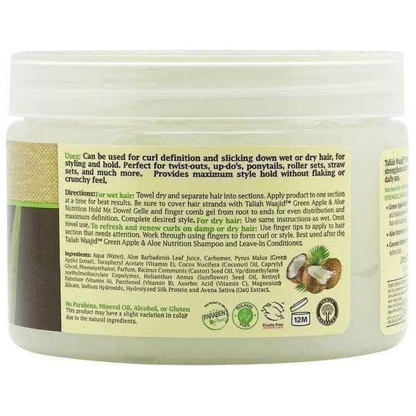 Taliah Waajid Green Apple with Coconut Nutrition Hold Me Down! Gelle 355ml - gtworld.de