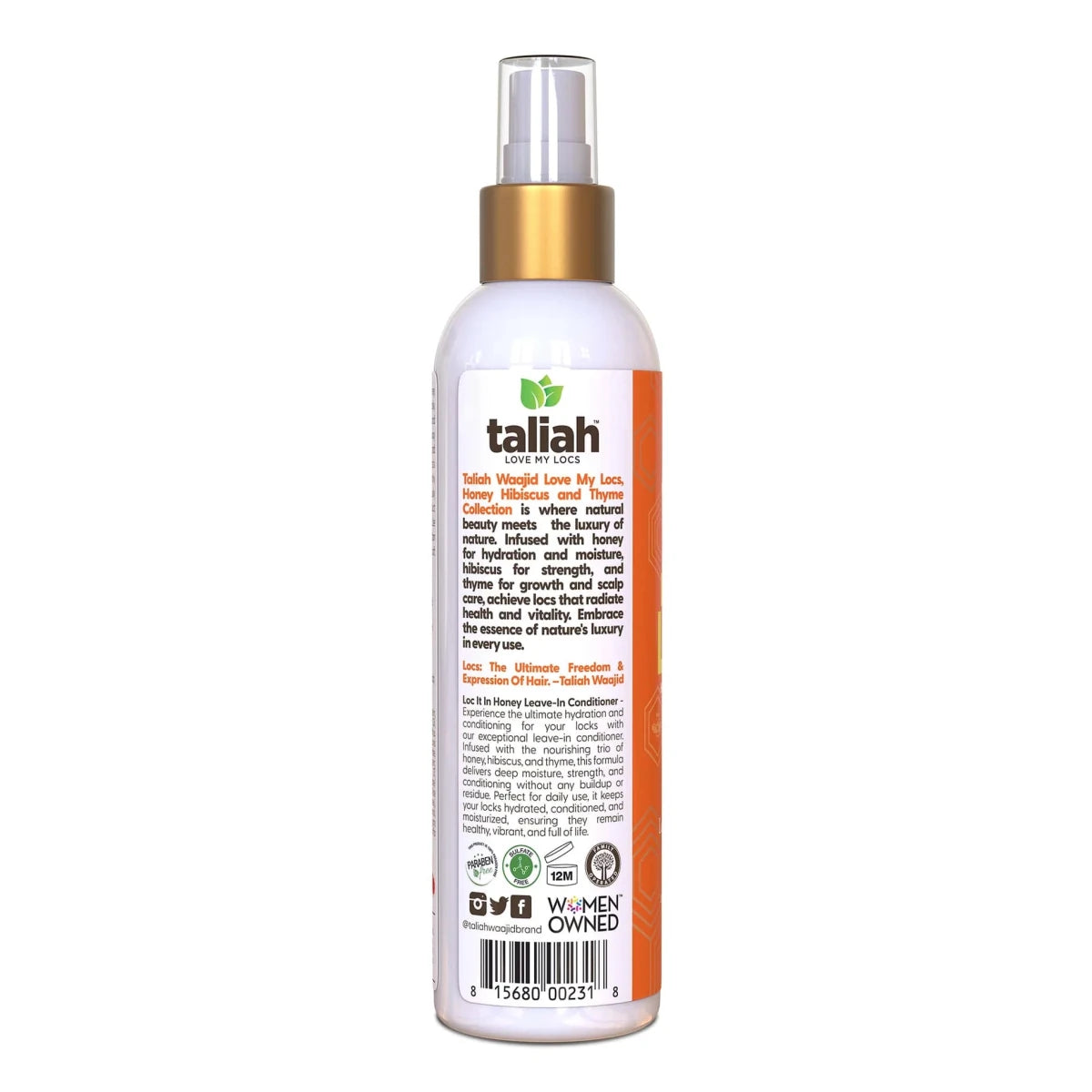 Taliah Waajid Love My Locs Loc It In Honey Leave In Conditioner 8oz - gtworld.de