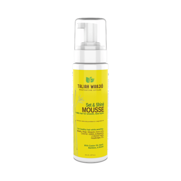 Taliah Waajid Protective Styles Set And Shine Mousse 8 oz - gtworld.de
