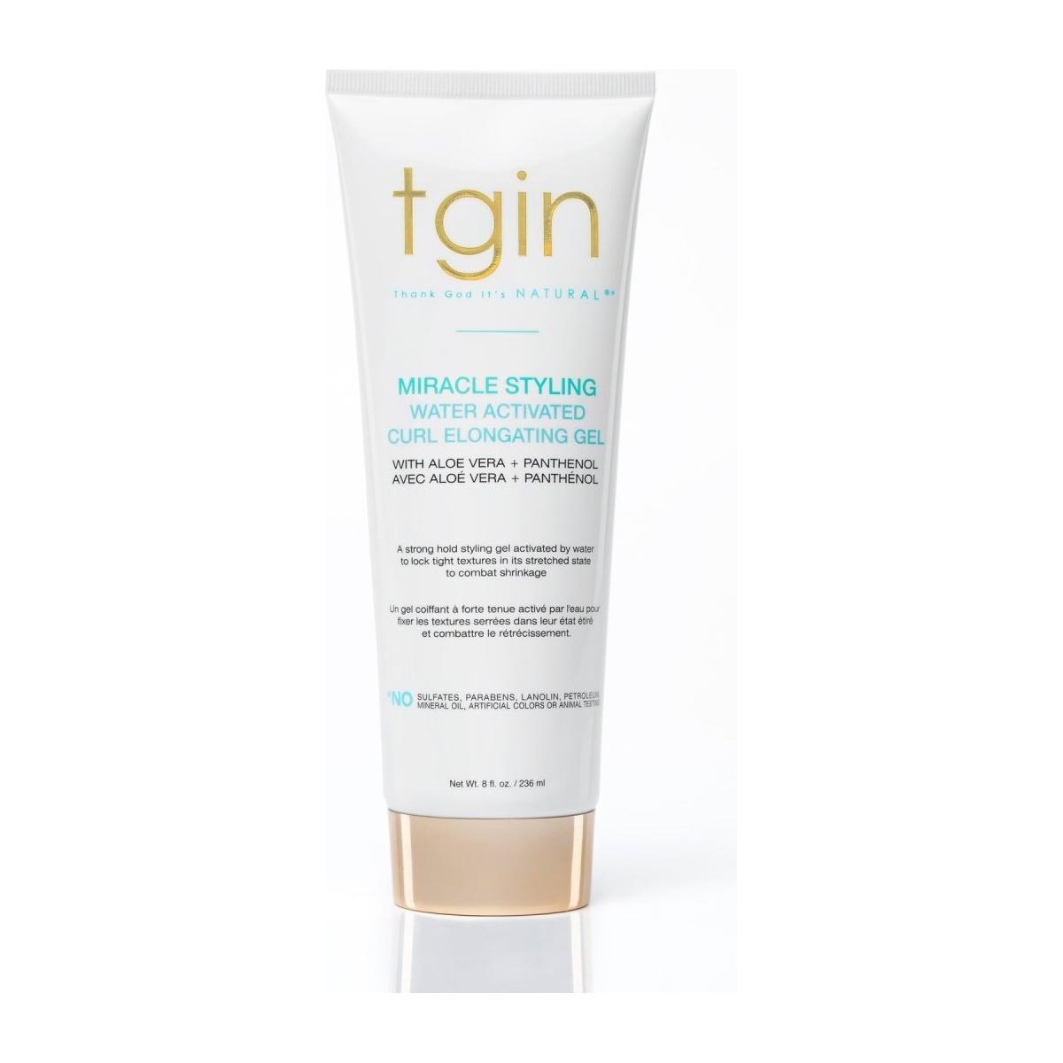 Tgin Water Activated Curl Elongating hair Gel 8oz - gtworld.de