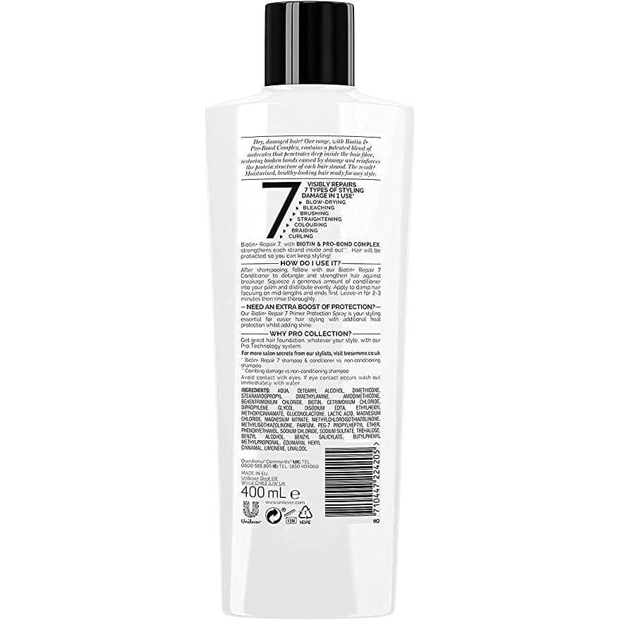 Tresemme Biotin Repair + 7 Conditioner 400ml - Gtworld.de