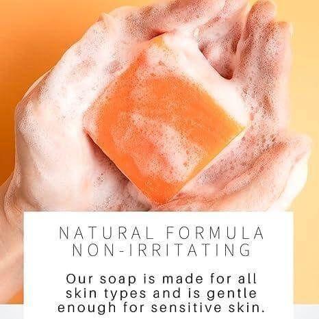 Turmeric Soap Bar For Face & Body 3.53oz/100g - Gtworld.de