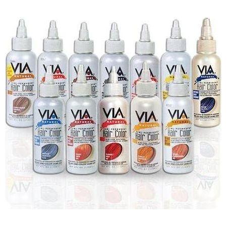 Via Natural Semi - Permanent Hair Color 118ml - Gtworld.de