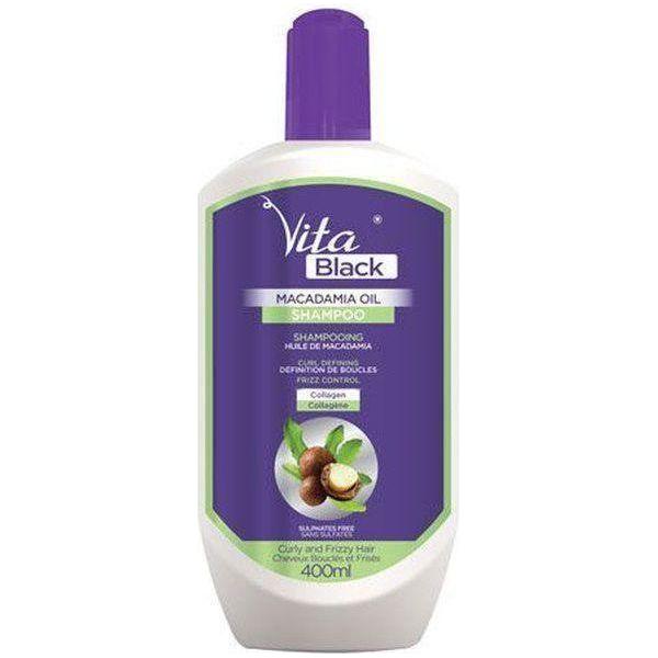 Vita Black Macadamia Oil Shampoo 400Ml - gtworld.de