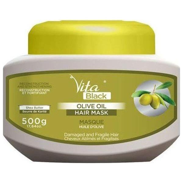 Vita Black Olive Oil Hair Mask 500G - gtworld.de