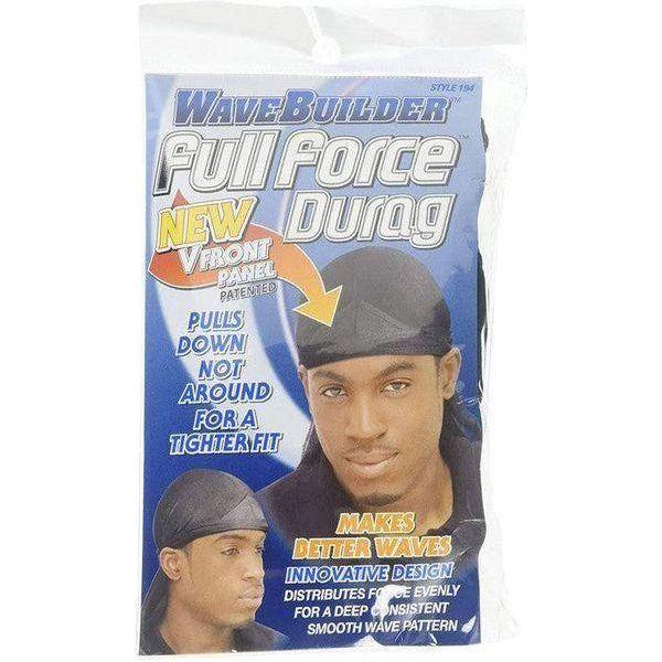 WaveBuilder Full Force Durag - Black - Gtworld.de