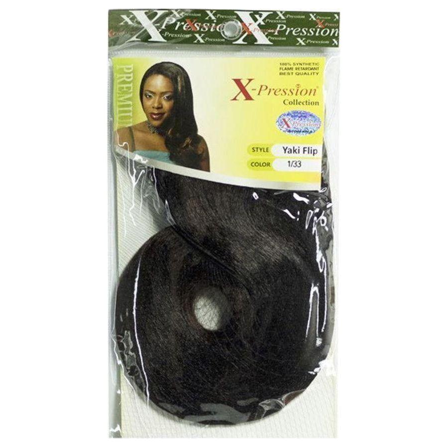 X - Pression Weave - on Yaki Flip 16" Synthetic Hair - Gtworld.de