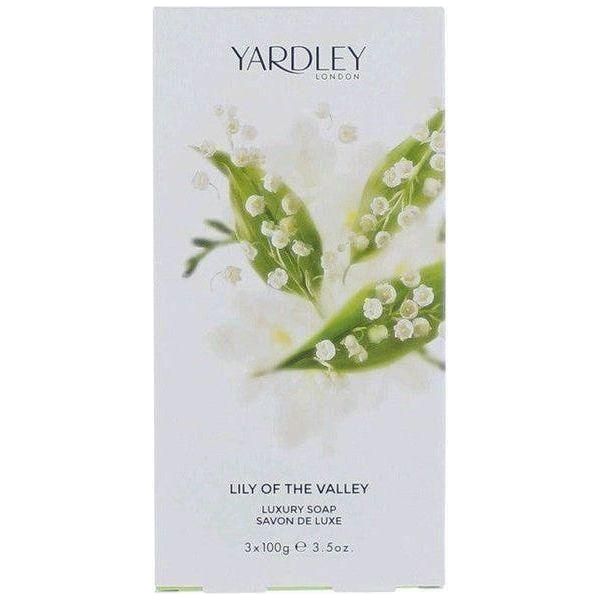 Yardley Lily Of The Valley Luxury Soap 3 x 100g - gtworld.de