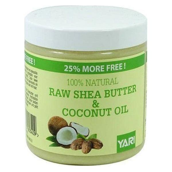 Yari 100% natural raw shea butter & coconut oil 250ml - gtworld.de