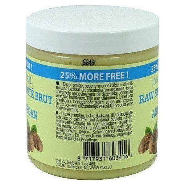 Yari 100% Natürliche Rohe Shea Butter & Arganöl 250 ml - gtworld.de