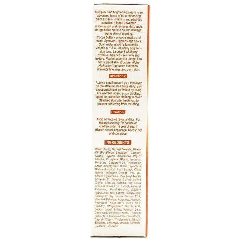 Zeenat Carrot Multiplex Skin Brightening Cream 50G - gtworld.de