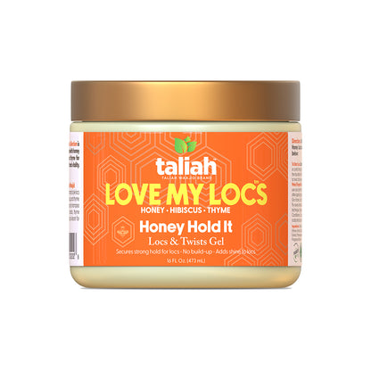 Taliah Waajid Love My Locs Hold It Honey Loc Twist Hold Gel 16oz