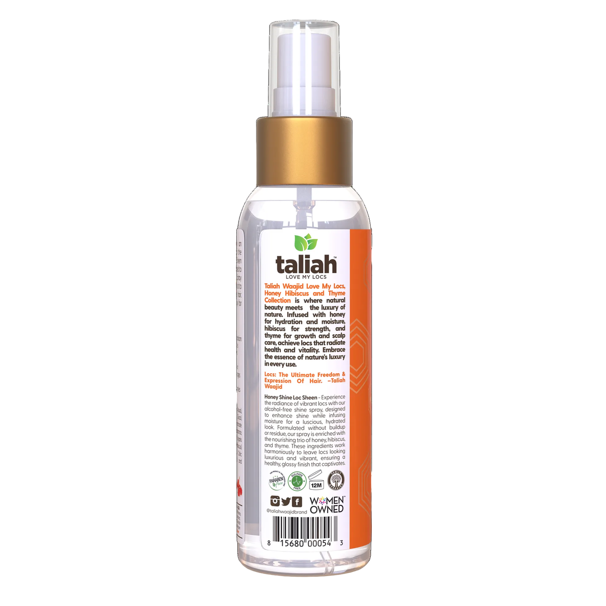 Taliah Waajid Love My Locs Loc Nourish Shine 4oz