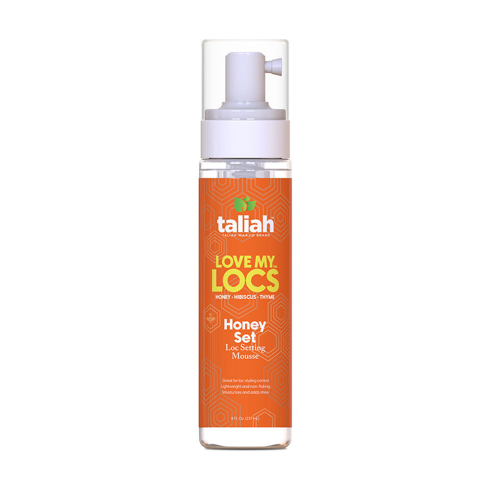 Taliah Waajid Love My Locs Honey Set Loc Setting Mousse 8oz