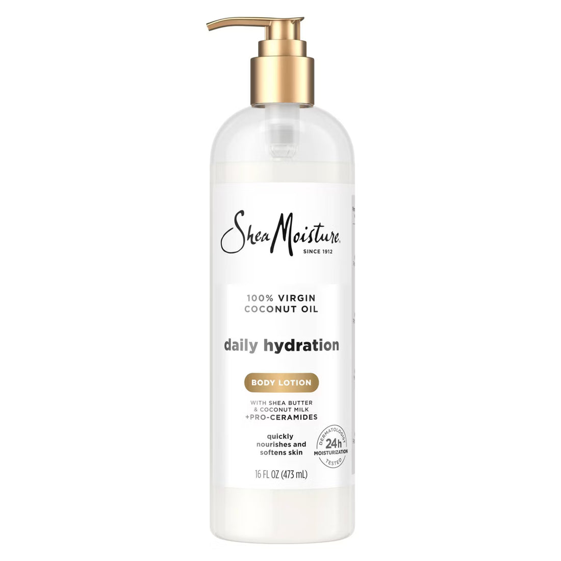 Shea Moisture Daily Hydration 100% Virgin Coconut Body Lotion 16oz