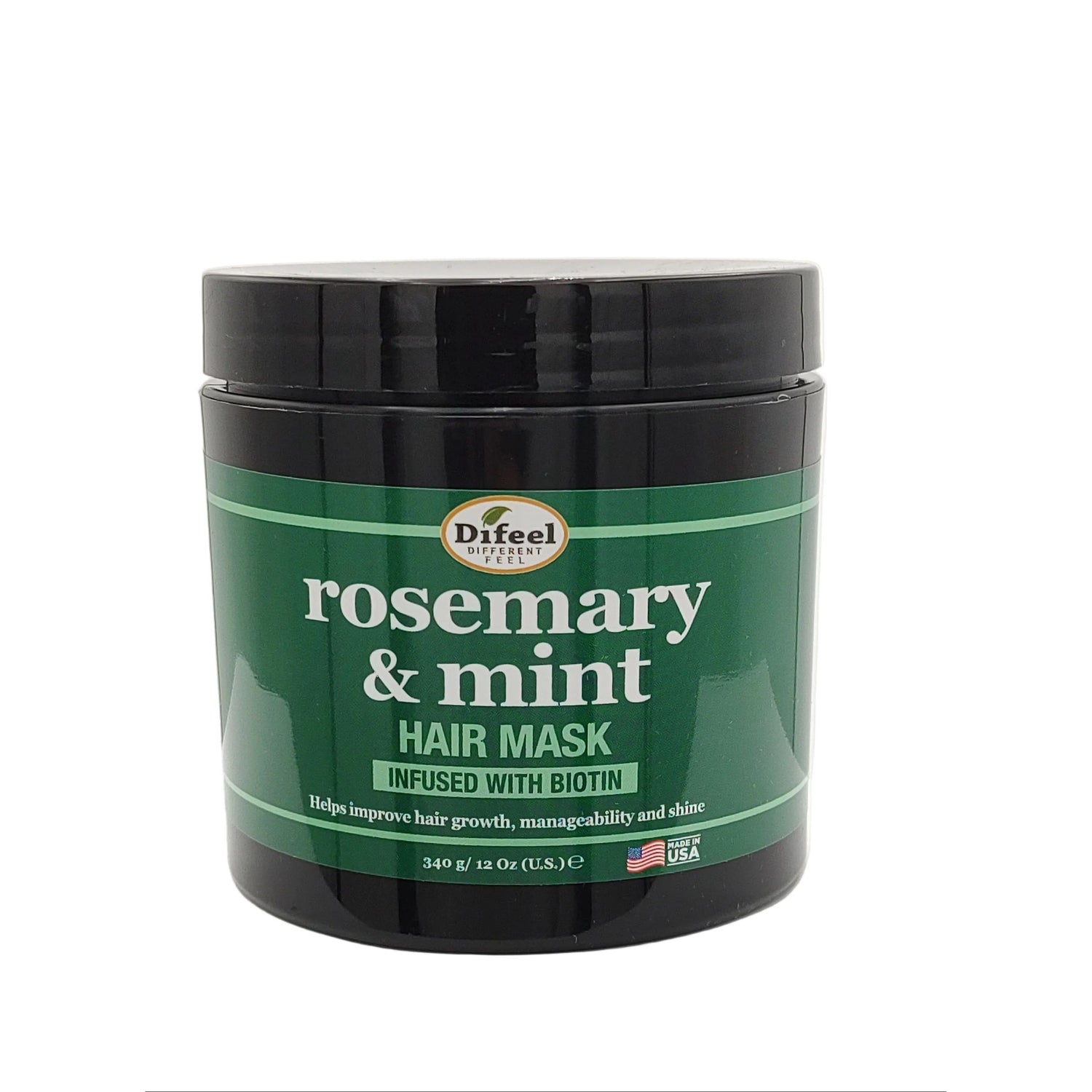 Difeel Rosemary Mint Strengthening Hair Mask 12 oz