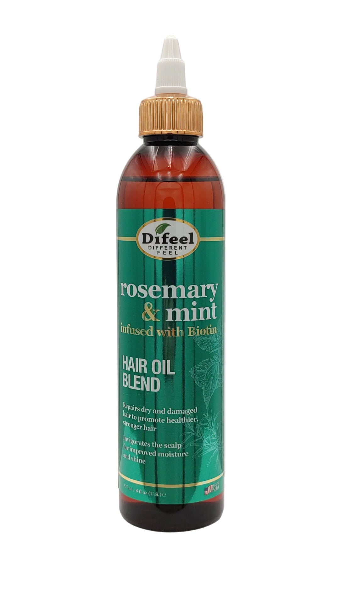 Difeel Premium Hair Oil Rosemary Mint 8 oz