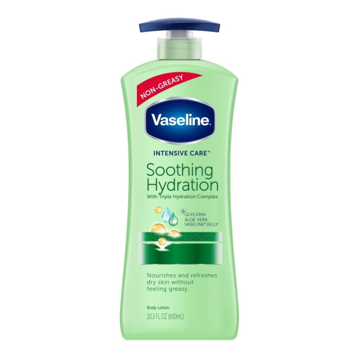 Vaseline Intensive Care Soothing Hydration Body Lotion 600ml