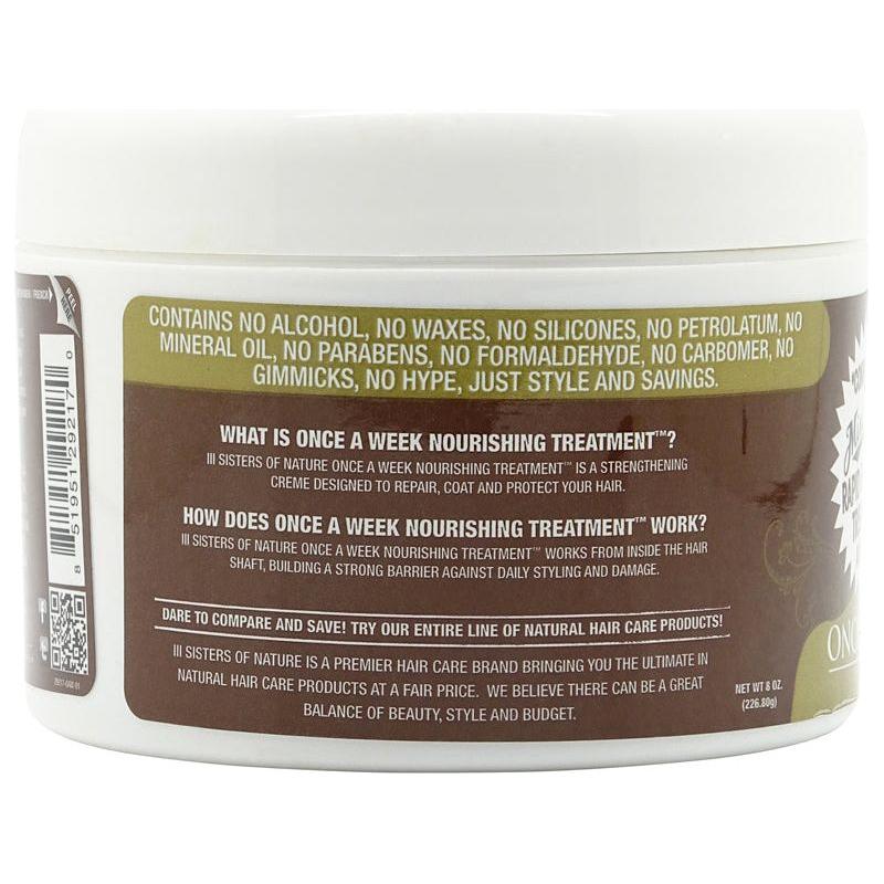 3 Sisters of Nature Once A Week Nourishing Treatment 236ml - Gtworld.de