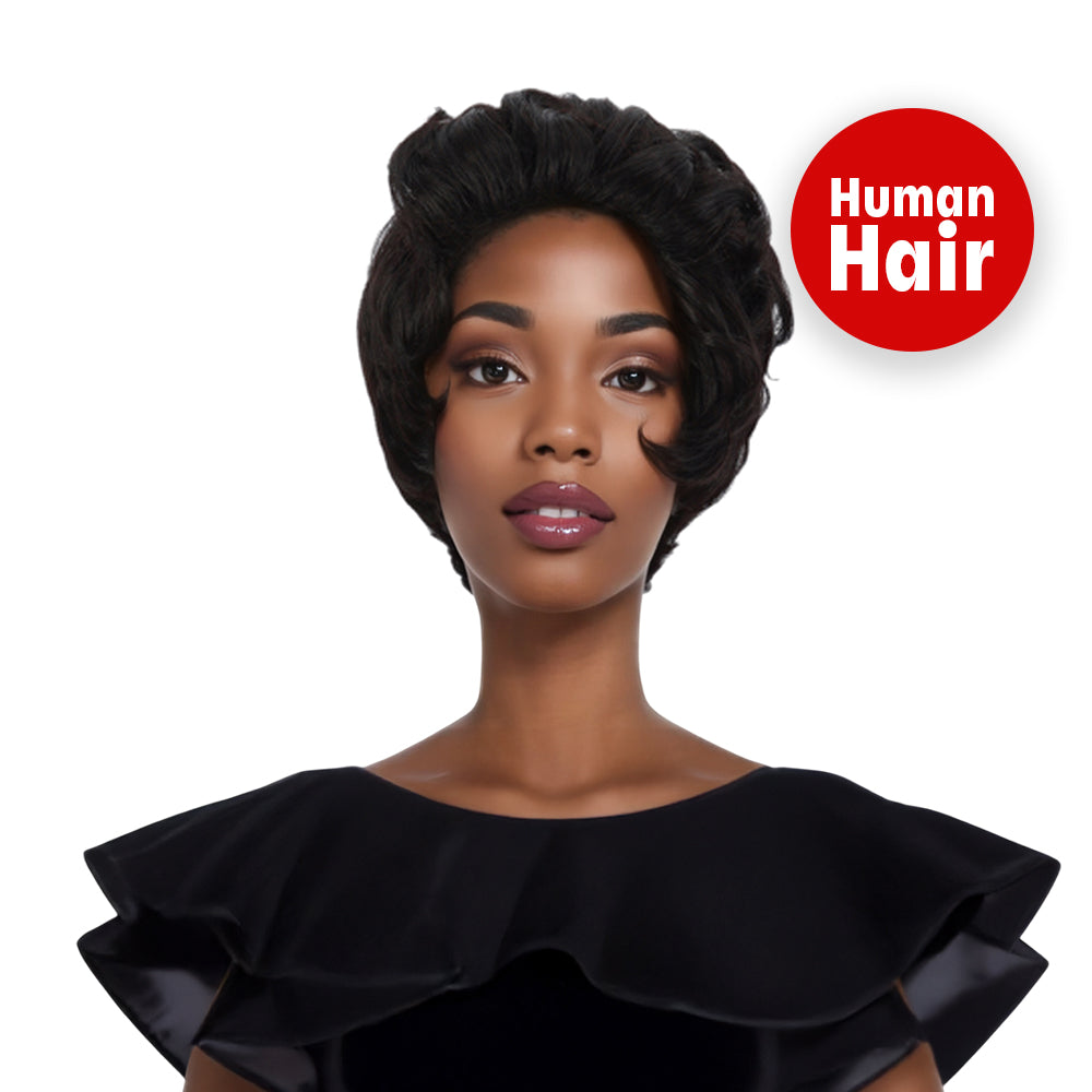 Dream Hair Wig HUMAN HAIR Short 0005
