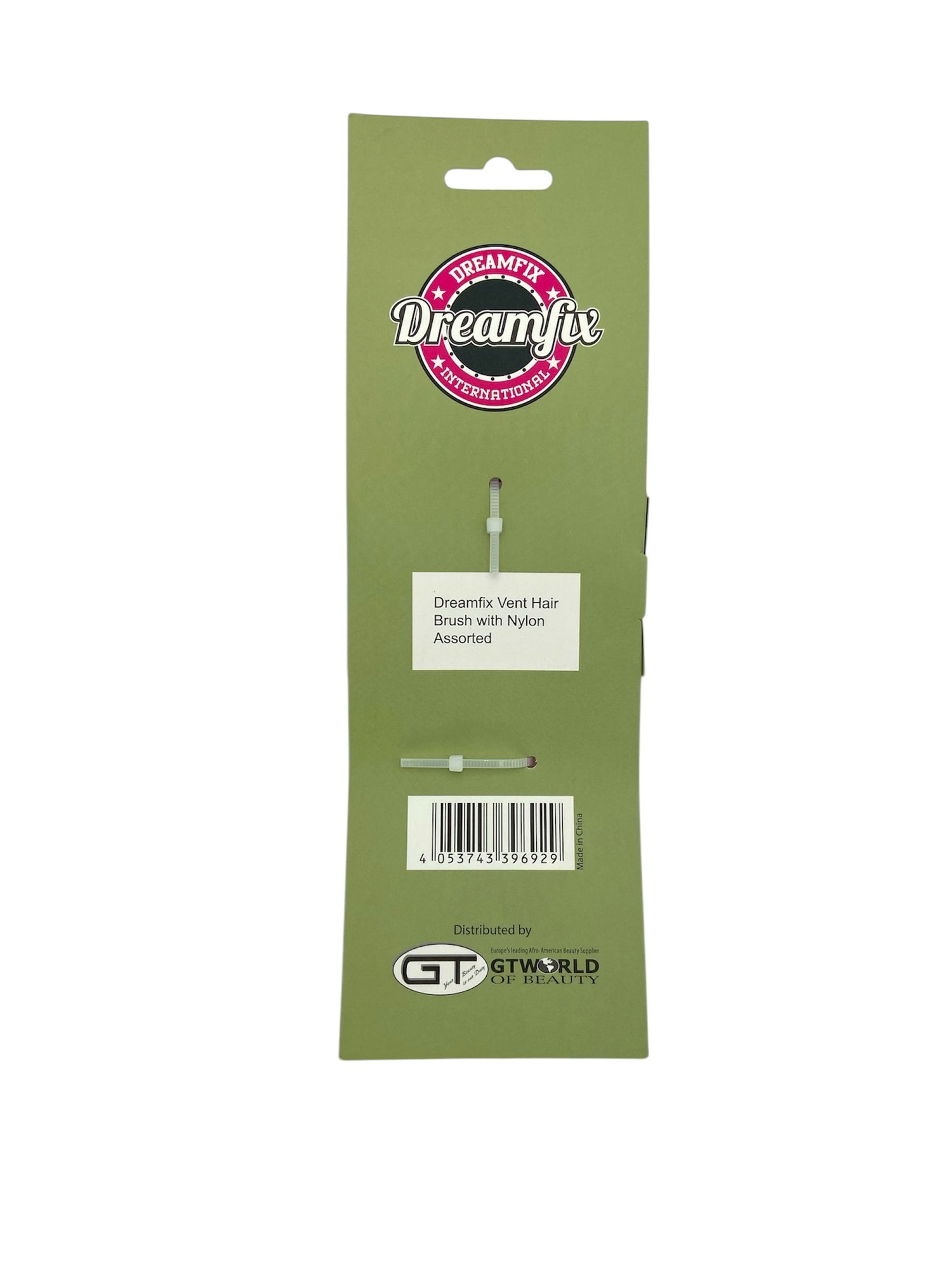 Dreamfix Vent Hair Brush w/Nylon Assorted