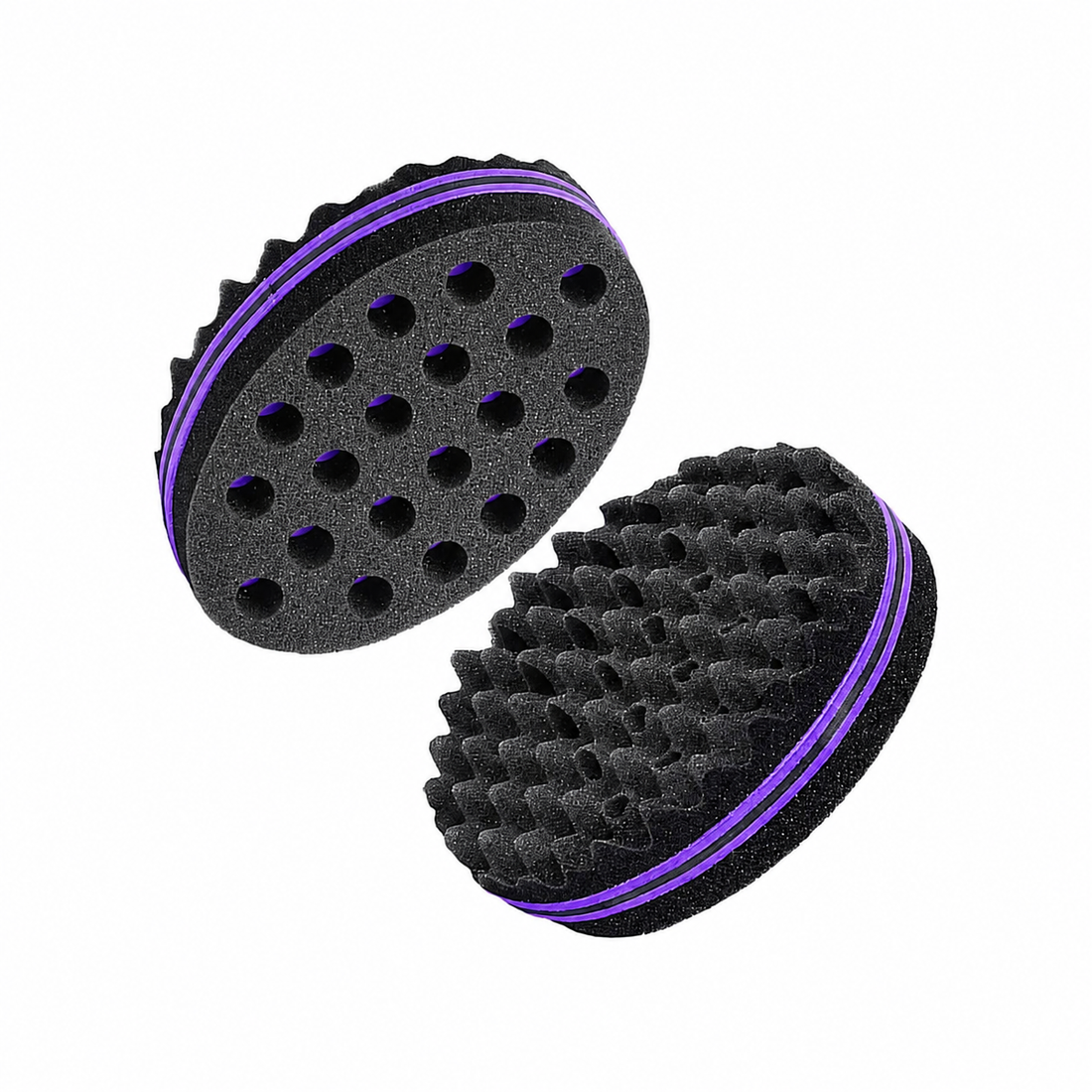 Dreamfix Two-Sided Dreadlocks Foam Twist Sponge (Oval) Purple