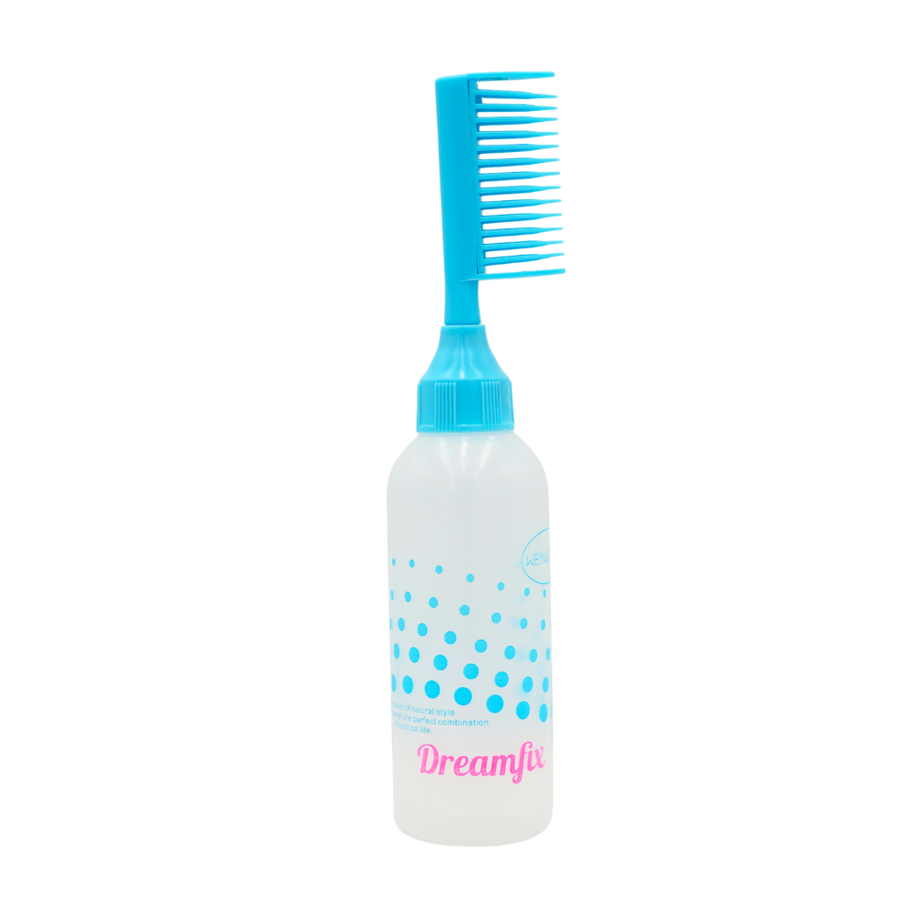 Dreamfix Hair Dye Bottle with Comb Tooth (assorted)