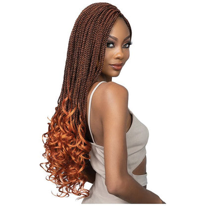 Janet Collection 3X Pre-Stretched French Curl Synthetic Hair 48&quot;