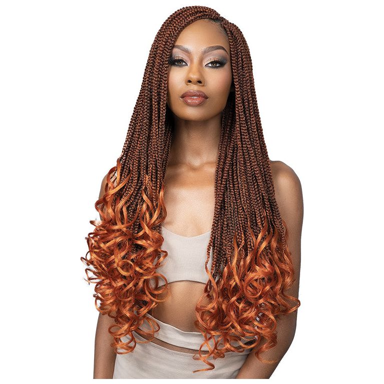 Janet Collection 3X Pre-Stretched French Curl Synthetic Hair 48&quot;