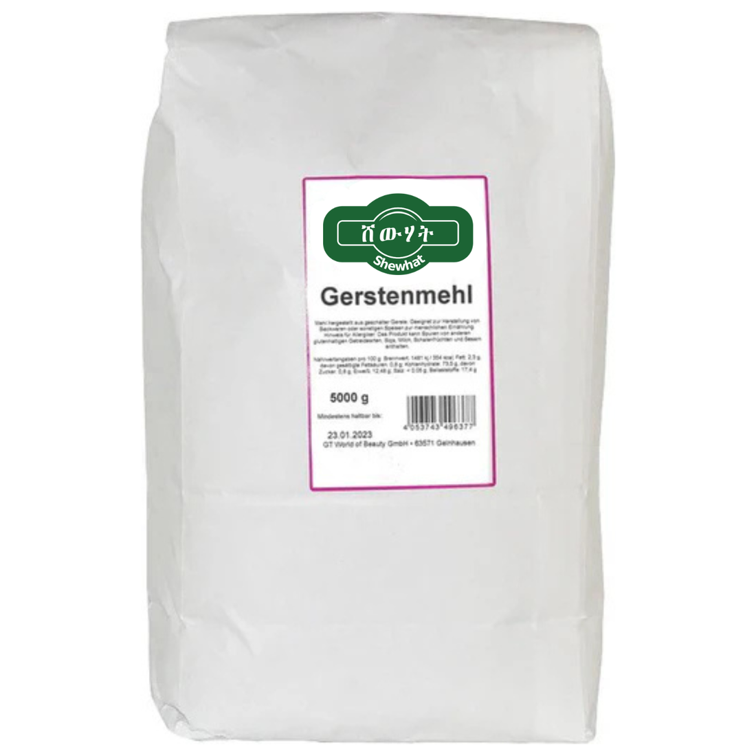 Habesha Food Barley Flour 5kg