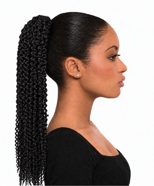 Dream Hair Afro Kinky Curly Ponytail 18